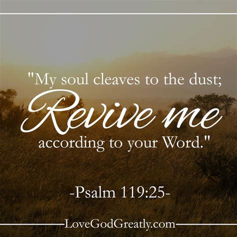 Revive Me Psalm 11925 48 Summer Ps And Marriage