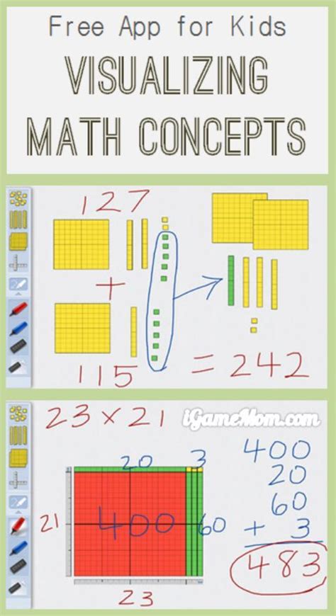 Free App Visualize Math Concepts With Number Pieces Homeschool Math