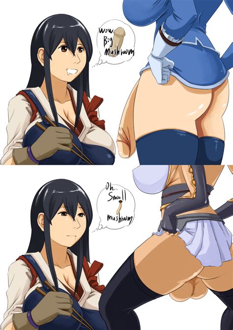 Rule 34 Akagi Kantai Collection Atago Kantai Collection Backsack Balls Big Breasts Big