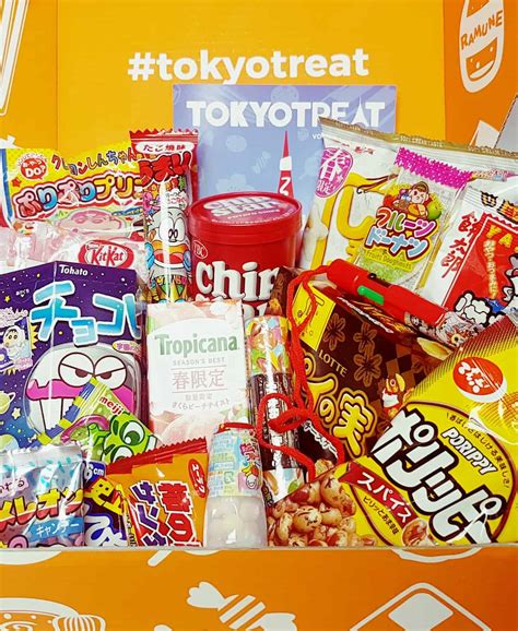 Tokyotreat Japanese Candy June 2017 Rainy Day Snacks Unboxing All