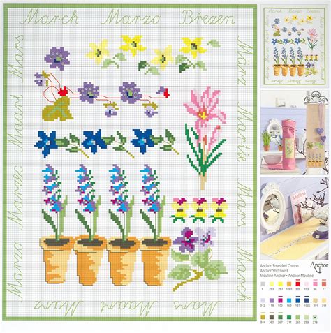 We did not find results for: March Flowers free cross stitch pattern from www ...