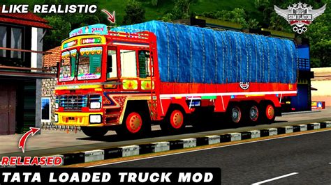 New Tata 14 Wheeler Truck Mod Released For Bussid Truck Mod SMR