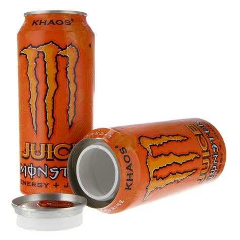 Monster Orange Khaos Energy Drink Can Diversion By Humanfriendly