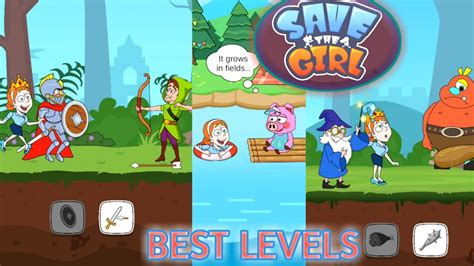 Save The Girl Gameplay Best Levels Walkthrough Game Youtube