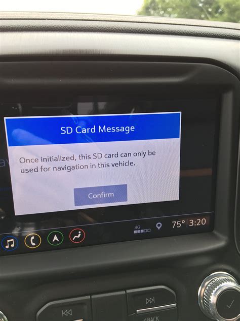 Sd Card Message 2019 2020 Silverado And Sierra Gm