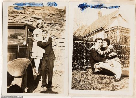 Remarkable Photographs Of Loved Up Gangsters Bonnie And Clyde Offer A