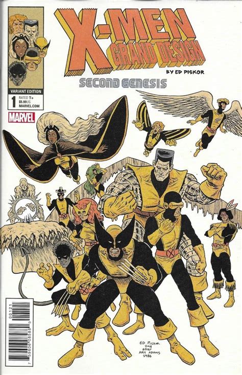 New Avengers 1 Ed Piskor Hip Hop Variant Comic Book Marvel Anad