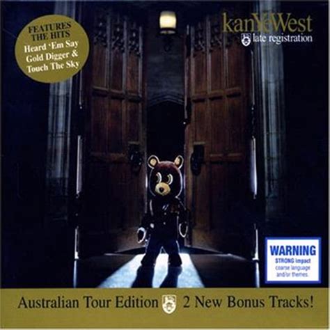 Find kanye west late registration full album lyrics from lyrics007.com. Late Registration by Kanye West, Rap, CD | Sanity