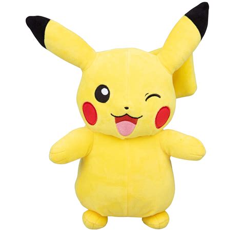 12 Winking Pikachu Stuffed Animal Large Plush Pillow Pokemon Toy Super