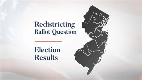 Nj Election 2020 Legislative Redistricting Ballot Question Results