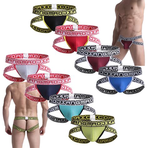 48 Pack Mens Sexy Jockstrap Briefs Jockey Athletic Supporter Briefs Underwear Ebay