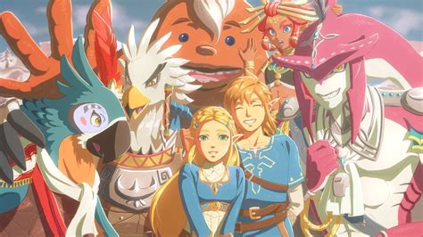 Fan Art The Real Champions Of The Legend Of Zelda Breath Of The Wild