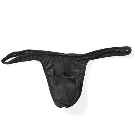 Men Bikini Thongs Gays Sexy T Back G String Man Low Rise Brief Seamless