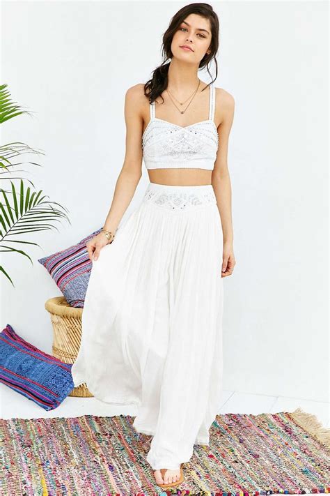 Ecote Poco Cocoa Maxi Skirt Urban Outfitters Wedding Dress