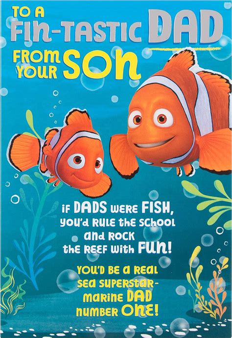 Hallmark Finding Dory Fathers Day Card From Your Son Medium