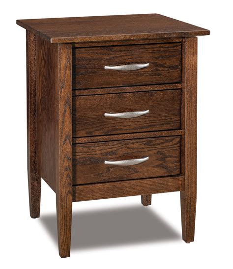 Imperial Nightstands Amish Solid Wood Nightstands Kvadro Furniture