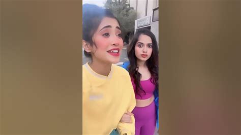 Jannat Zubair And Shivangi Joshi New Video Shivangi Joshi Jannat Zubair Shorts Youtube