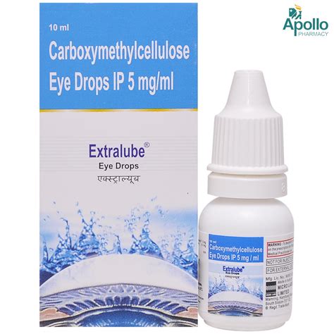 Extralube Eye Drops 10ml Price Uses Side Effects Composition