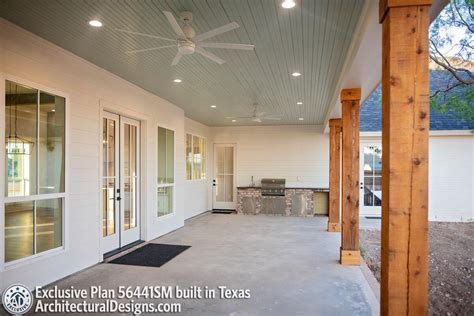 House Plan 56441sm Comes To Life In Texas Photos Of House Plan