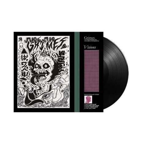 Grimes Visions Lp Black Vinyl Sound Au