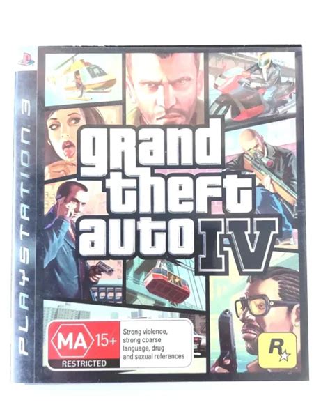 Grand Theft Auto Iv The Complete Edition Gta 4 Ps3 Disc Mint 1675