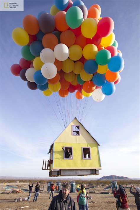 To avoid being taken away to a nursing home. Unbelievable: Pixar's Up Movie House Recreated in Real Life