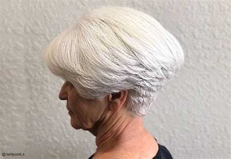 25 Stylish Wedge Haircuts For Women Over 60