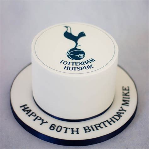 Tottenham Birthday Cake Football Cake Diy Food Recipes Cake