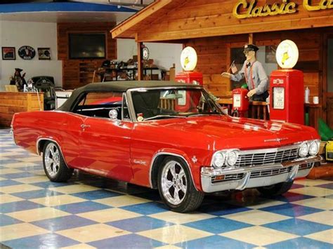 1965 Chevrolet Impala Ss Convertible Red Black For Sale In Xfields