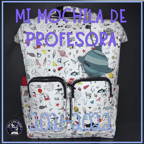 Mochila De Profesora 20212022 Make Stem Proud