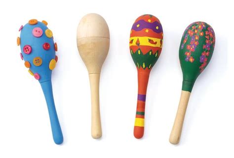 Decorate Your Own Wooden Maracas Set Of 12 Homemade Musical