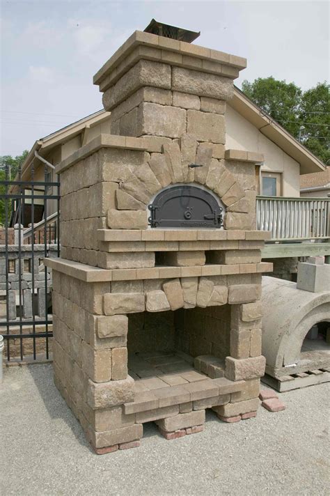 They made the purchase stress free and also explained. Fireplace with pizza oven | Backyard fireplace, Backyard ...