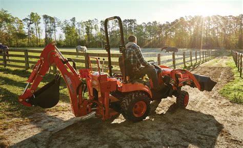 Equipped To Dig Pair Your Compact Tractor With A Backhoe For Even More