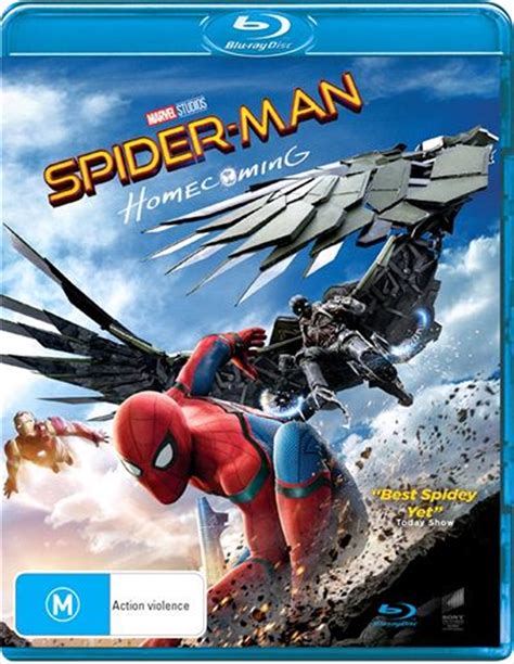 Spider Man Homecoming Blu Ray On Sale Now