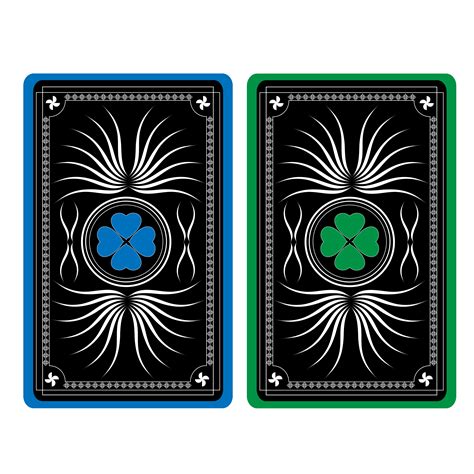 Playing Card Back Side 535700 Vector Art At Vecteezy