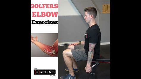 Golfers Elbow Exercises Sample Program Youtube