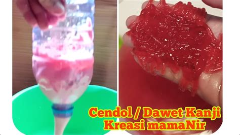 Masukkan tepung hunkwe, tepung beras, kanji, air daun suji, air daun pandan, air kapur sirih, dan garam ke dalam panci. Cara Membuat Cendol Kanji Sederhana : Resep Resep Cendol ...