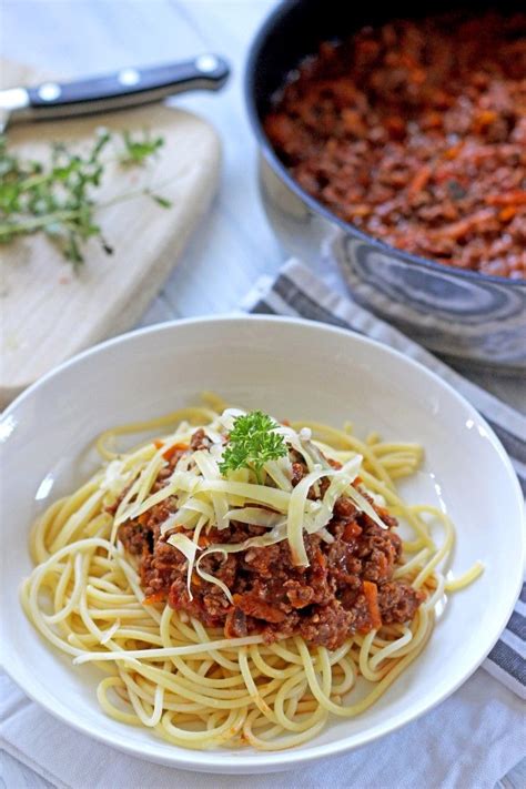 A Simple Recipe For A Classic Spaghetti Bolognese And A Fantastic