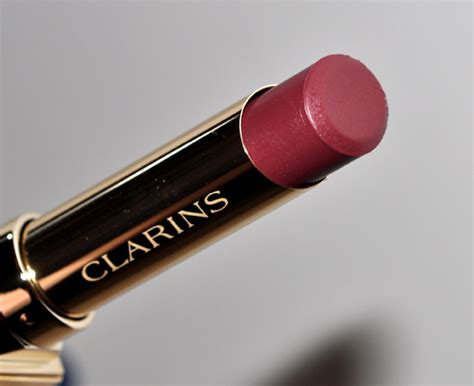clarins blackberry rouge prodige lipstick review photos swatches