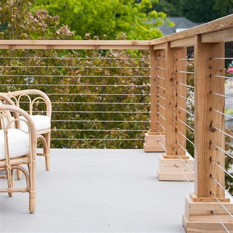 Sleek Modern Cable Railing Thats Beautiful Easy To Install And