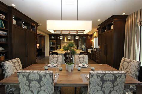 Hamptons Inspired Luxury Home Kitchen Dining Room Robeson