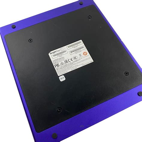 Brightsign Xd1034 Bulk Expanded Hdmi Player Purple Ebay