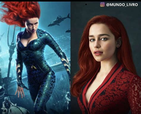 The film raked in more than $1.4 billion. Emilia Clarke has REPLACED Amber Heard as Mera in Aquaman ...