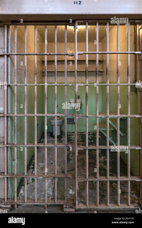 Prison Cell Alcatraz Island San Francisco California United States