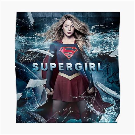 Melissa Benoist Poster For Sale By Rokosiki Redbubble