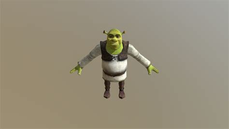 Best Of Shrek 3d Model Download Out Mockup