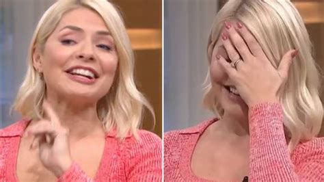 This Mornings Holly Willoughby Embarrassed As She Makes Awkward Confession Live On Air
