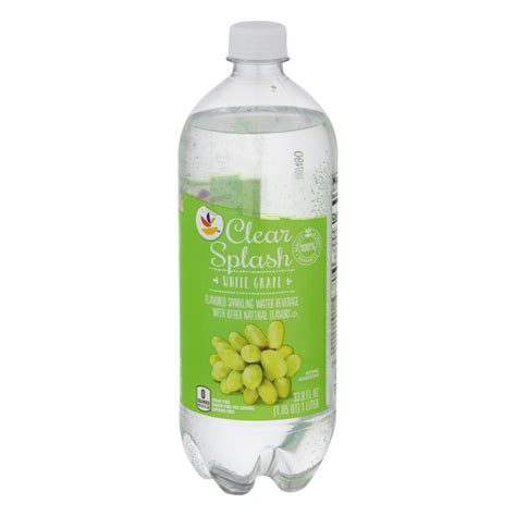 Save On Clear Splash Sparkling Water Beverage White Grape Order Online