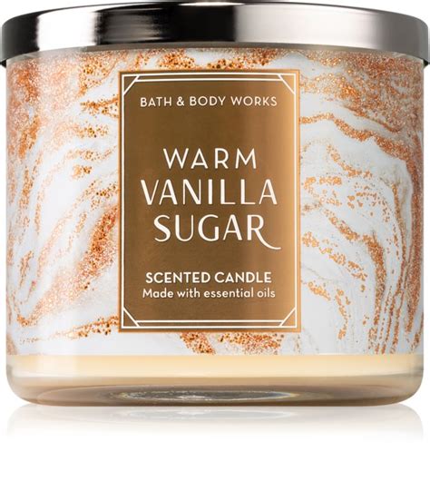 Bath And Body Works Warm Vanilla Sugar Scented Candle Uk