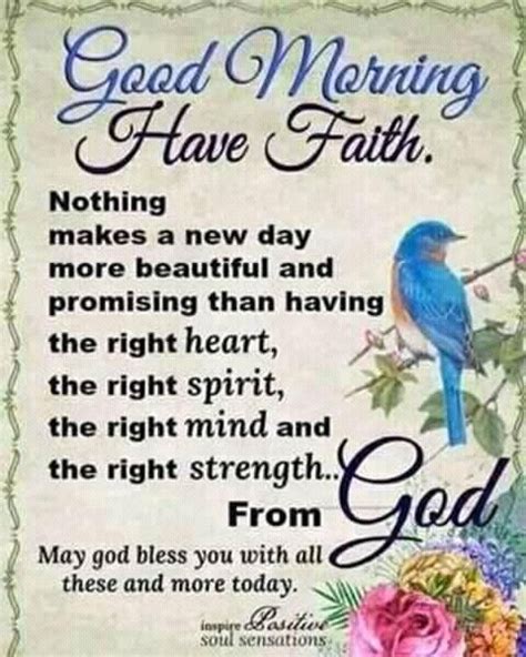 Good Morning Have Faith Pictures Photos And Images For Facebook